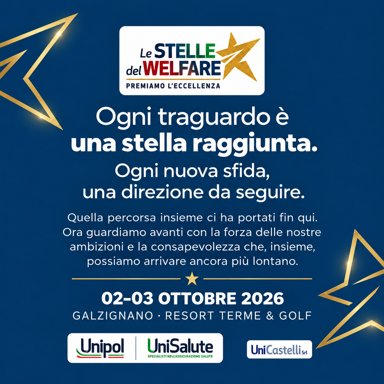 LA STELLA DEL WELFARE E’ ARRIVATA IN UNICASTELLI!